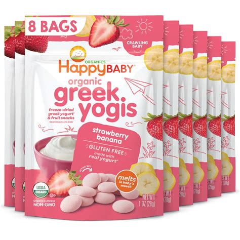 greek yogis|Happy Baby Organics Greek Yogis Freeze